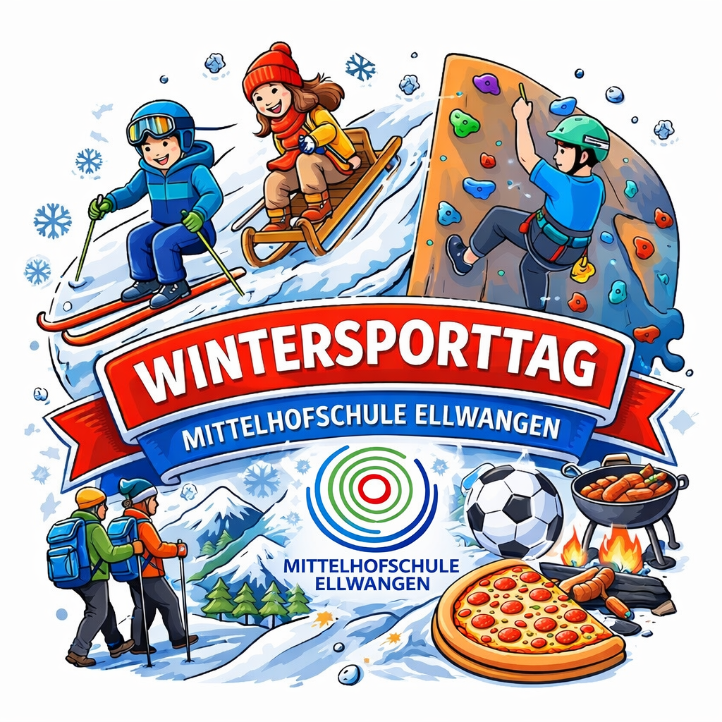 Mehr über den Artikel erfahren Wintersporttag der Mittelhofschule Ellwangen